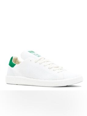 ADIDAS Stan Smith Boost Primeknit 'White Green'